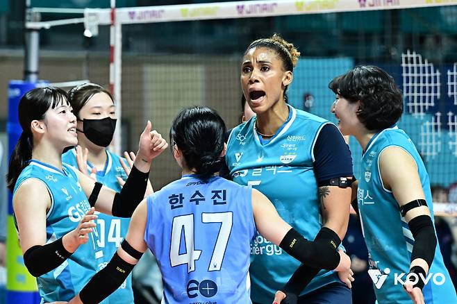 GS칼텍스가 흥국생명에 대역전승을 거뒀다. (KOVO 제공)