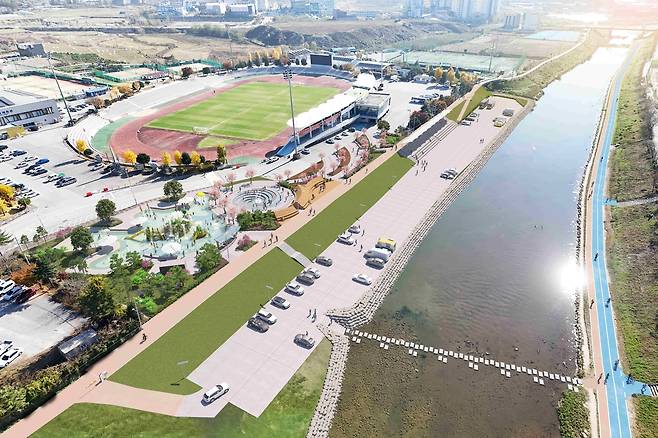 포천 포천천 블루웨이