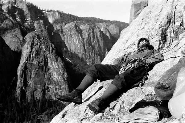 자유등반의 선구자 로열 로빈스. 출처 The New York Times