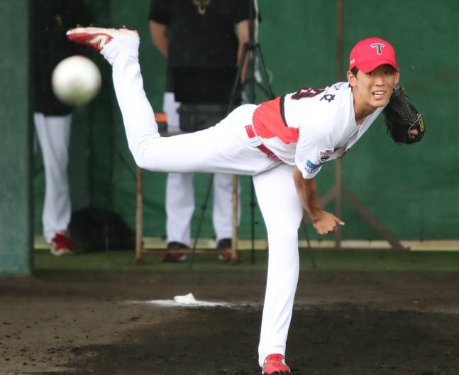 KIA에서 보상선수로 한화로 이적한 양수호. /사진=KIA 타이거즈 제공