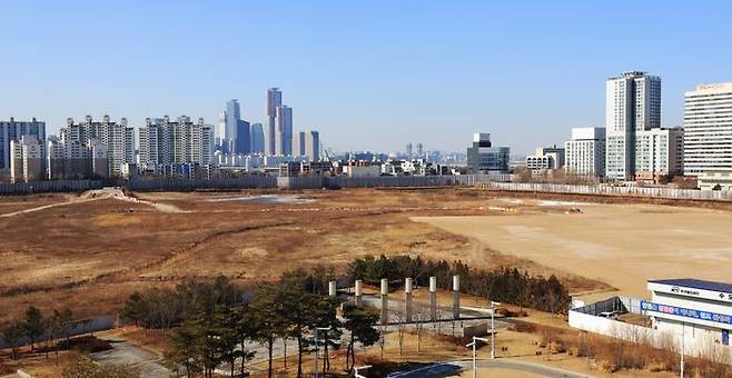 서울 용산국제업무지구 부지. ⓒ연합뉴스