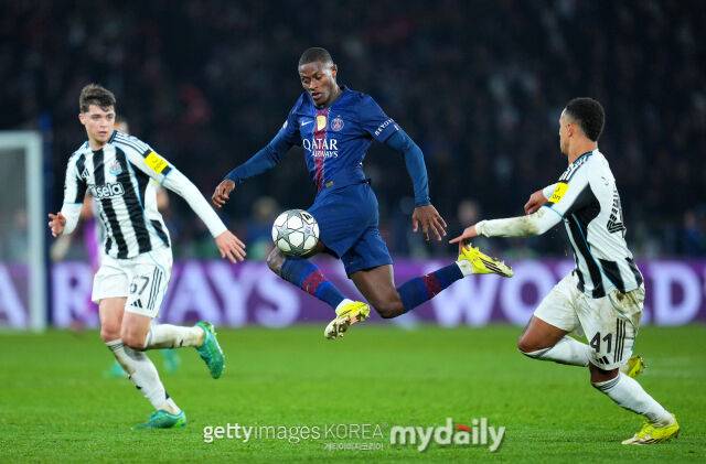 PSG와 뉴캐슬 경기장면/게티이미지코리아