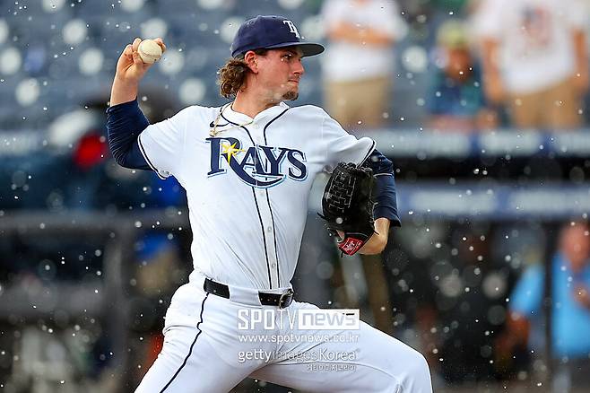 ▲ 포레스트 휘틀리는 이번 시즌 탬파베이 레이스 소속으로 공을 던졌다.