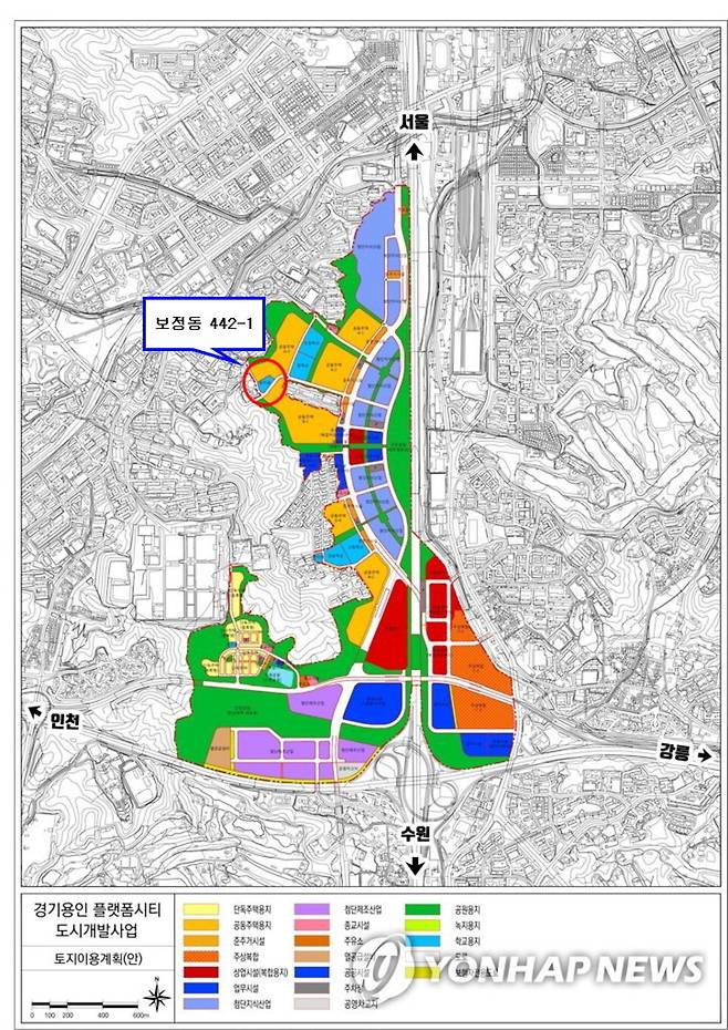▲ 경기용인 플랫폼시티 조감도 /연합뉴스
