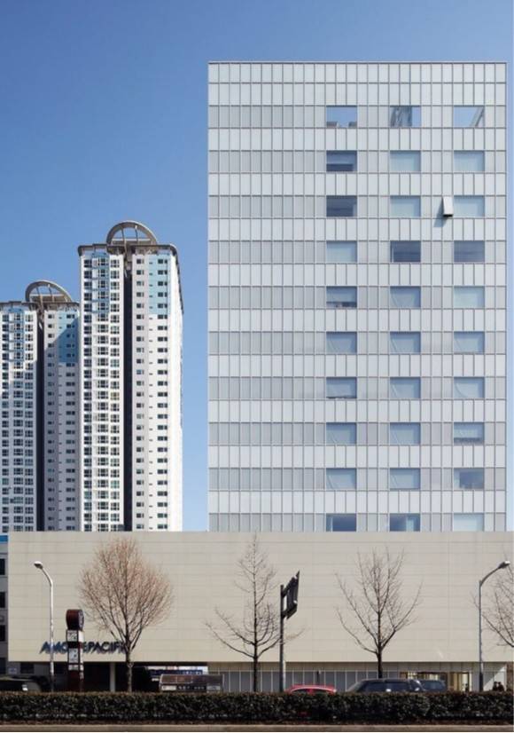 아모레퍼시픽 부산사옥 전경.세빌스코리아