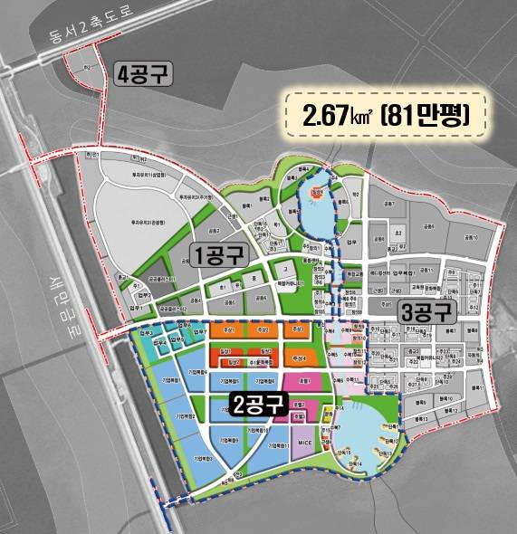새만금 스마트 수변도시 위치도. /사진= 새만금개발공사