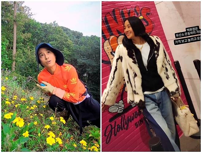 가수 겸 배우 마야가 한층 달라진 근황으로 시선을 모으고 있다./ 사진 = 마야 SNS