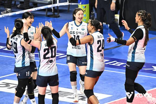 GS칼텍스는 이날 IBK를 잡았다. 사진 제공= KOVO