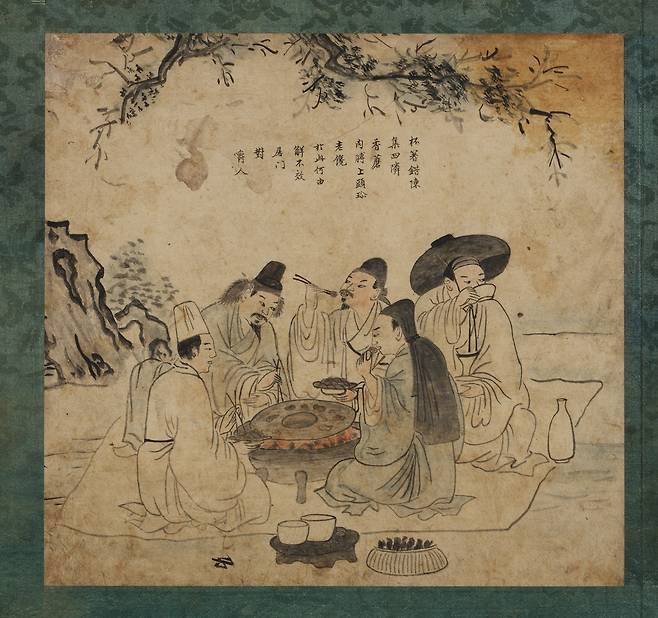 19세기 조선시대 화가 성협이 그린 풍속화첩. 특별전 '우리들의 밥상'에서 소개될 예정이다.(국립중앙박물관 제공)