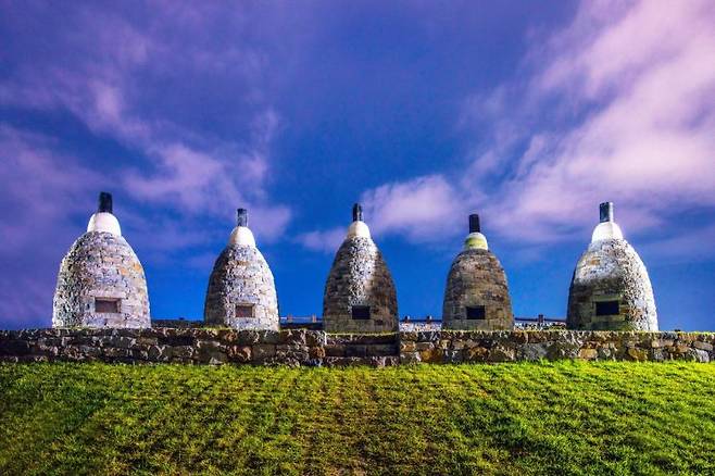 진주시 봉화대 전경 사진
