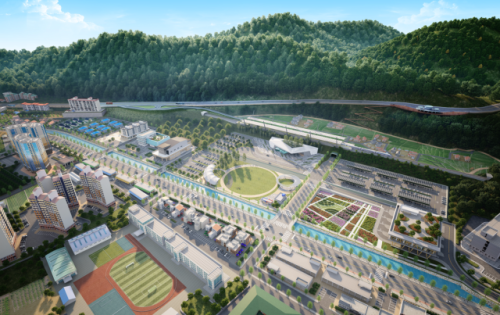 원통(인제) 역세권 조감도