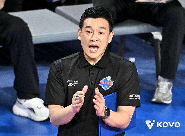 여오현 감독대행./KOVO