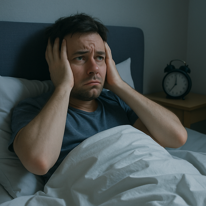 불면증 환자의 이미지. 사진=챗GPT