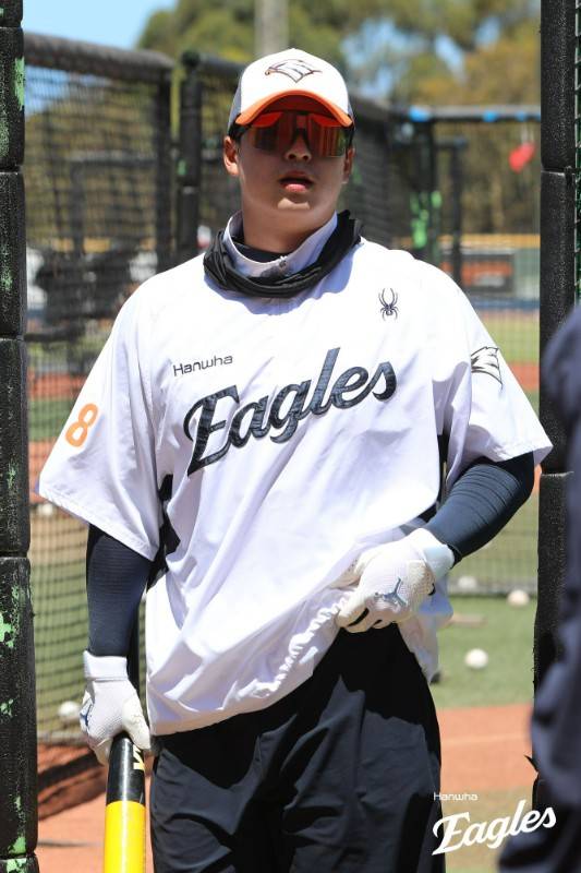 ▲ 사이판 대표팀 캠프부터 몸을 잘 만든 노시환은 현재 최상의 컨디션과 페이스를 자신하고 있다 ⓒ한화이글스