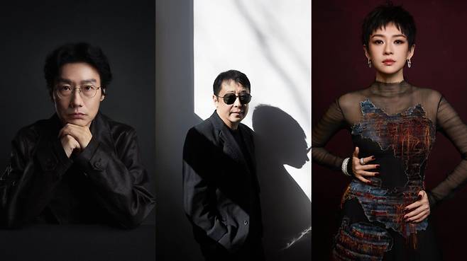 황동혁 감독(왼쪽부터), 지아장커 감독, 배우 장쯔이 / 사진=아시아필름어워즈 제공