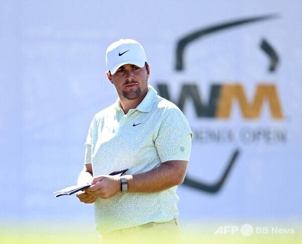 2026년 미국프로골프(PGA) 투어 WM 피닉스 오픈 우승을 차지한 크리스 고터럽(미국)이 최종라운드에서 경기하는 모습이다. 사진제공=ⓒAFPBBNews = News1 (사진을 무단으로 사용하지 마십시오.)