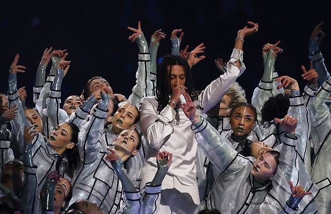 튀니지계 이탈리아 가수 갈리. 로이터-연합뉴스