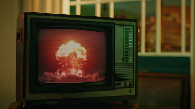 ‘사이언스 워: 거인의 전쟁’ 3화 ‘핵 전쟁 오펜하이머 vs 하이젠베르크’ 장면. KBS 제공