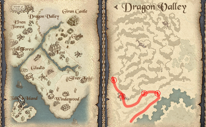 ▲ 용계 삼거리부터 이어지는 대표적인 땡겨팟 위치, 이외 용던 입구, 뼈자리 등 다양한 위치가 있다