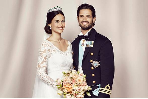 소피아 왕자비, 칼 필립 왕자/사진=스웨덴 왕실 공식 홈페이지