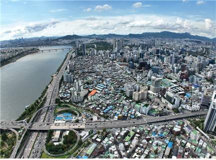 성수전략정비구역 4지구 전경 ⓒ 연합뉴스