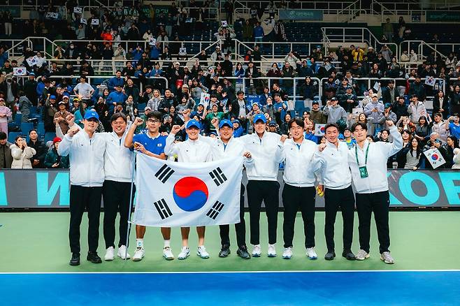 세계 16위까지 뛰어오른 한국 테니스 대표팀 / 대한테니스협회