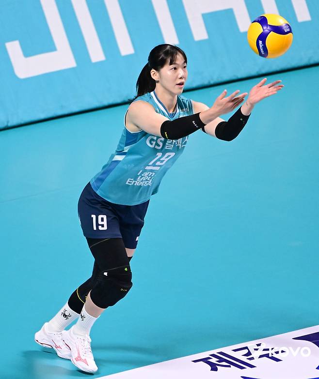 유서연은 이날 서브로 팀 승리를 이끌었다. 사진 제공= KOVO