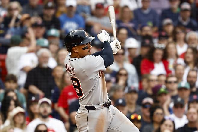 좌완투수 킬러인 대표팀의 저마이 존스. 게티이미지코리아