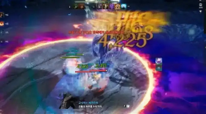 ▲ 다같이 맞으면 전멸할 수 있으니 즉시 밖으로 빠져야 한다