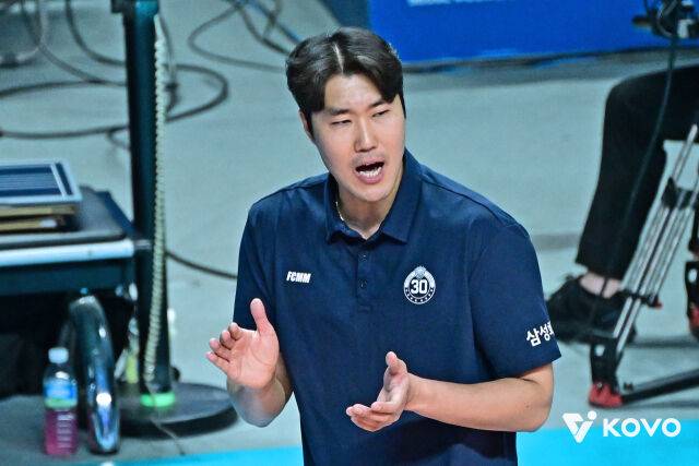 삼성화재 고준용 감독 대행/KOVO