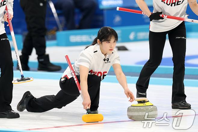 컬링 국가대표 설예은. ⓒ 뉴스1 이승배 기자