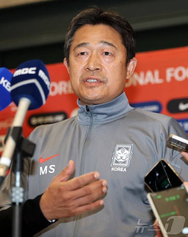 이민성 U-23 축구대표팀 감독. /사진=뉴스1