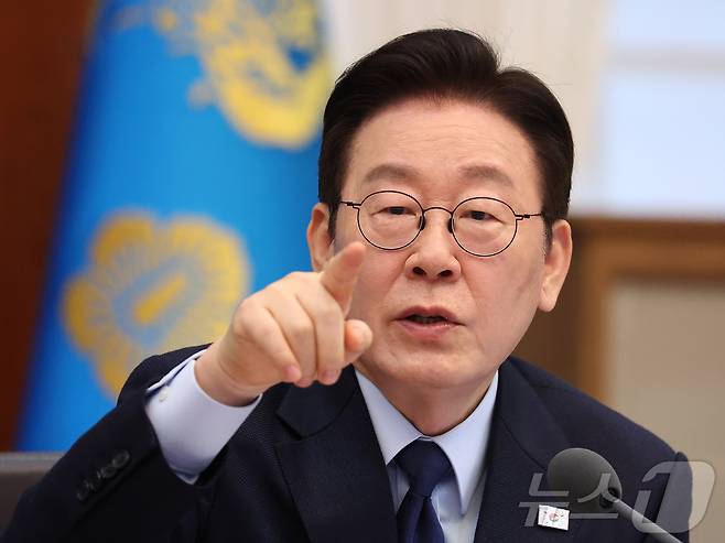 이재명 대통령이 10일 청와대에서 열린 국무회의에서 발언을 하고 있다. 2026.2.10 ⓒ 뉴스1 허경 기자