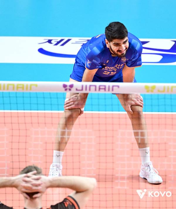 알리는 자신감을 갖고 두려워하지 않는 자세를 강조했다. 사진 제공= KOVO