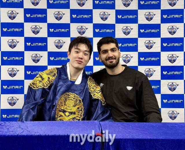 김지한과 알리./KOVO