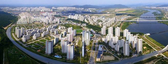 세종시 신도시 항공사진 /행복청 제공