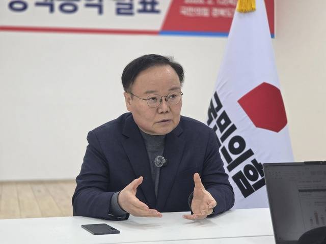 김재원 국민의힘 경북도지사 예비후보. 김용국 기자