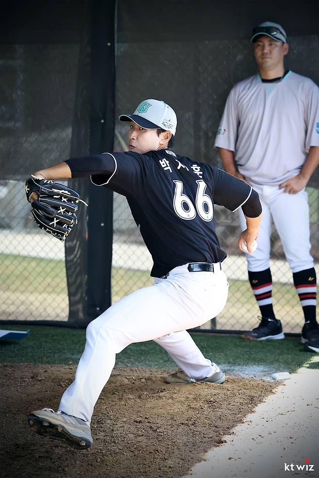 ▲ 박지훈 ⓒKT 위즈