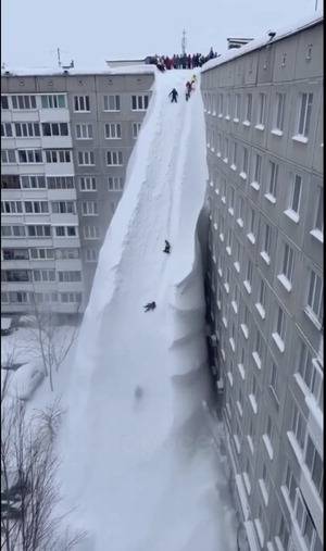 지난 1월 러시아 캄차카반도 폭설 당시 퍼졌던 AI 가짜 영상. 유튜브 캡처