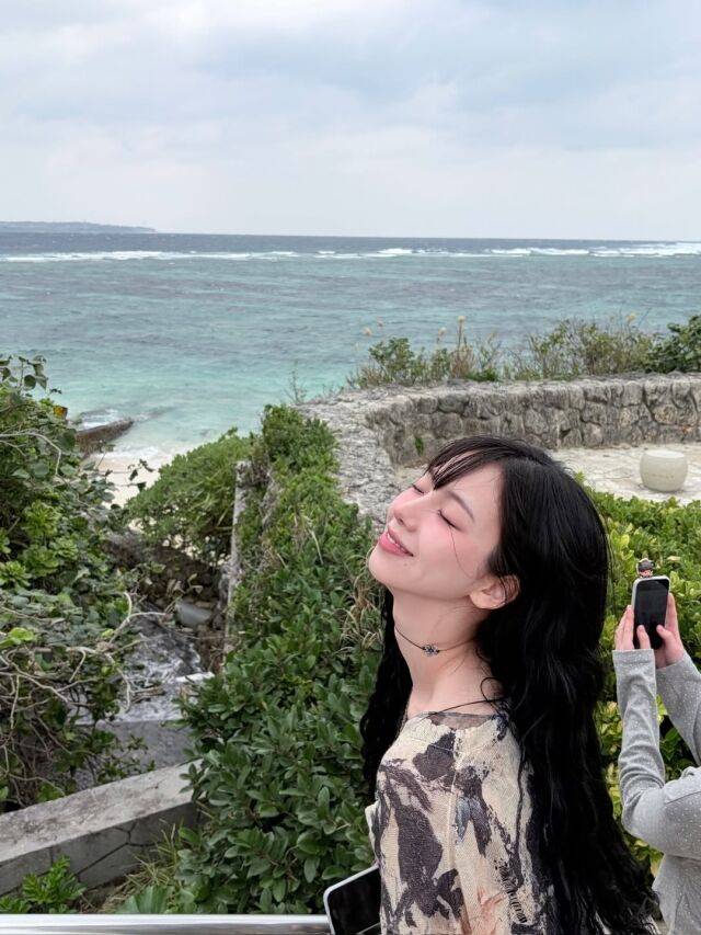 카리나가 일본 여행 사진을 공개했다. / 카리나 SNS