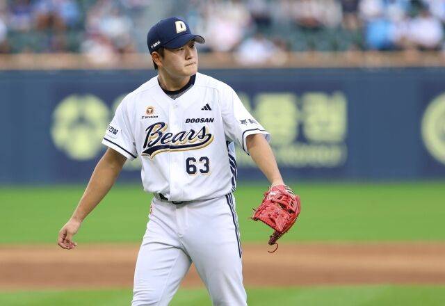 DPP에 포함돼 있는 김택연./두산 베어스