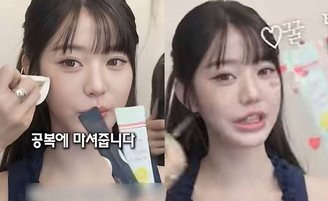 아이브 멤버 장원영. 유튜브 채널 '강밍경' 캡처