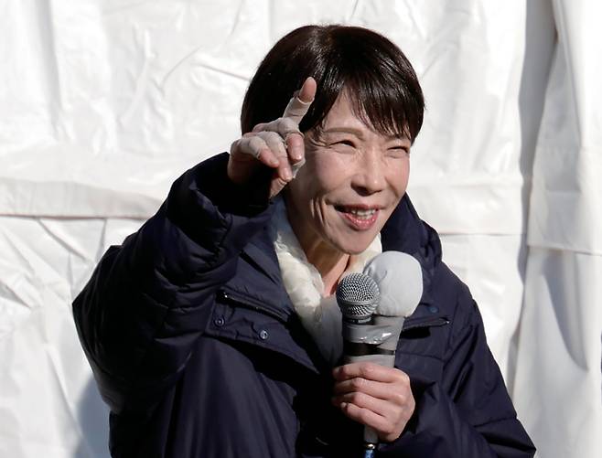 중의원 선거에서 자민당 대승을 이끈 다카이치 총리 ⓒEPA 연합