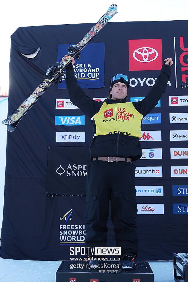 ▲ 2026 밀라노-코르티나 동계올림픽 동계 올림픽 미국 프리스키 대표로 출전한 헌터 헤스.