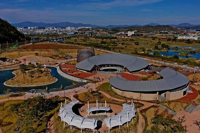 화랑설화마을 전경.