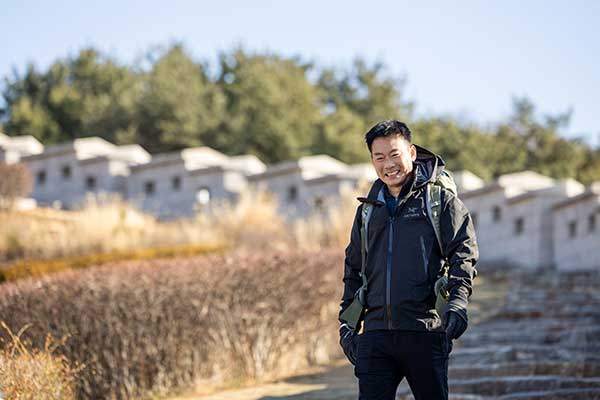 서울 남산에서 만난 이동운씨.