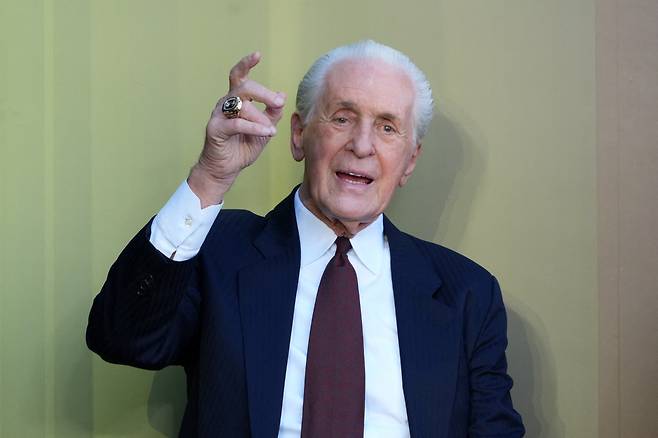 팻 라일리 전 LA 레이커스 감독. 로스앤젤레스 | Imagn Images연합뉴스