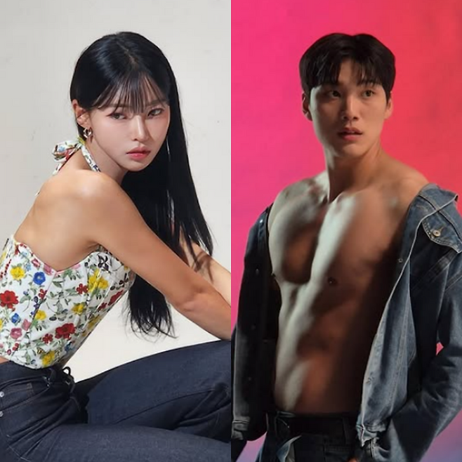 사진=김민지, 신현우 SNS 캡처