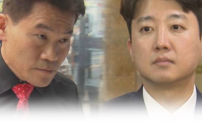 전한길 씨(왼쪽), 이준석 대표.