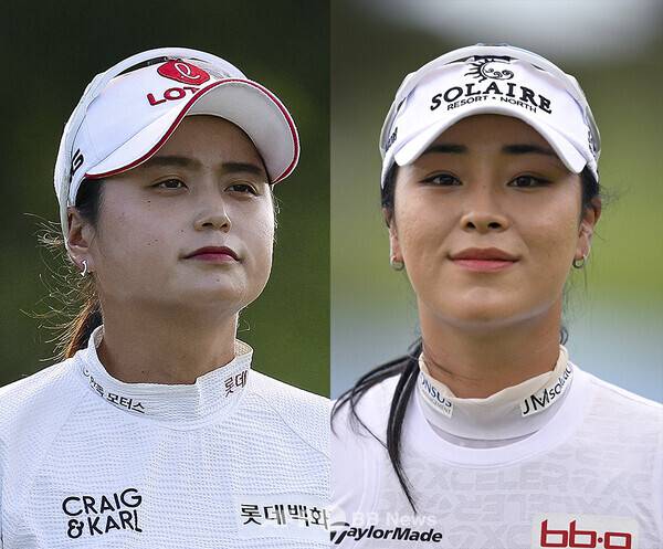 2026년 미국여자프로골프(LPGA) 투어 '아시안 스윙' HSBC 위민스 월드챔피언십에 출전하는 최혜진, 윤이나 프로. 사진제공=ⓒAFPBBNews = News1 (사진을 무단으로 사용하지 마십시오.)